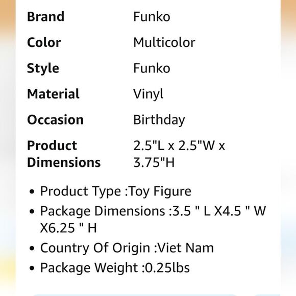 Funko Pop Rock Star Selena Vinyl Figure #205 - Picture 4 of 6